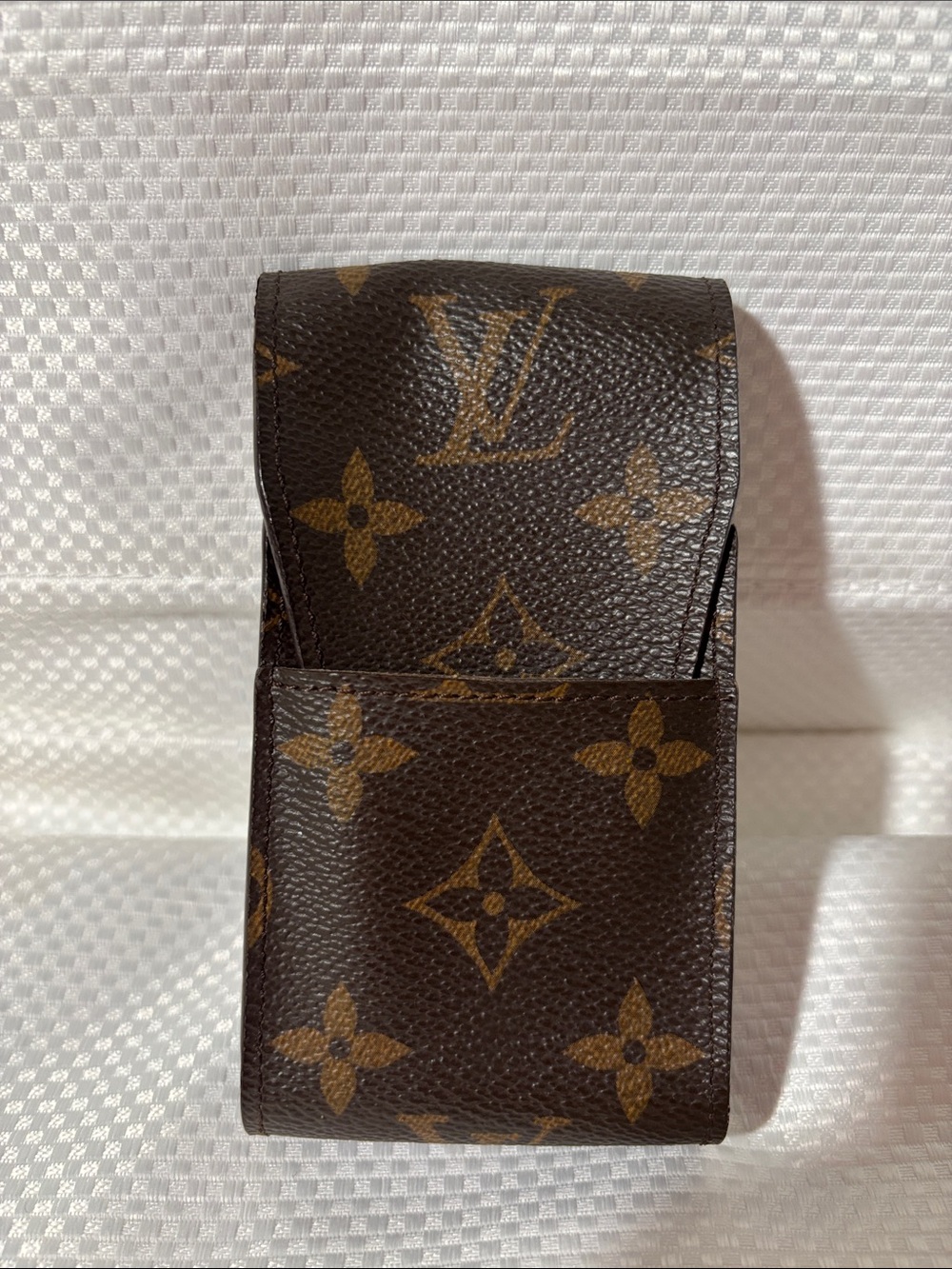 Louis Vuitton Monogram Toiletry Case in Brown and Gold-Tone